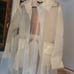 Burberry clear trench rain coat