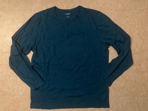 Bonobos Men's Slim Fit Henley Shirt size XL