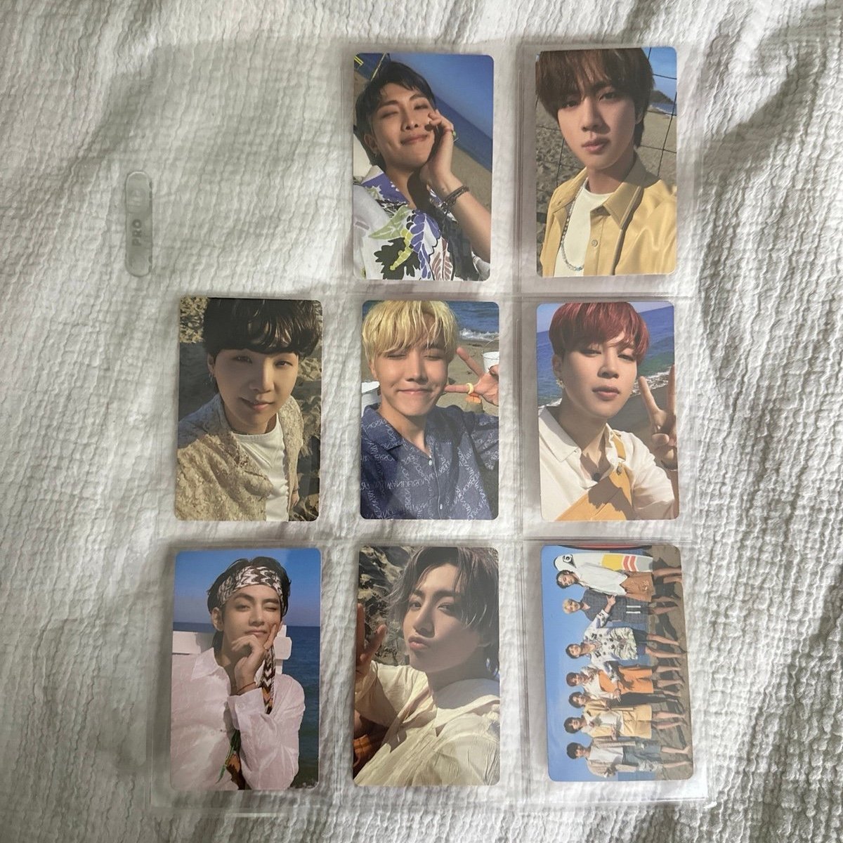 BTS Butter Album (Peaches Version) Full Set of Photocards