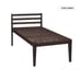 Ball & Cast Dark Brown Faux Leather Woven Daybed-Chaise Lounge-Bench 58 NWT