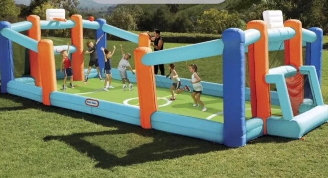 (New in Box) Little Tikes Huge Inflatable Backyard Soccer
