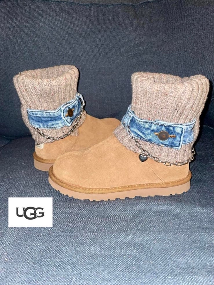 Reworked one of a kind uggs - size women’s 7