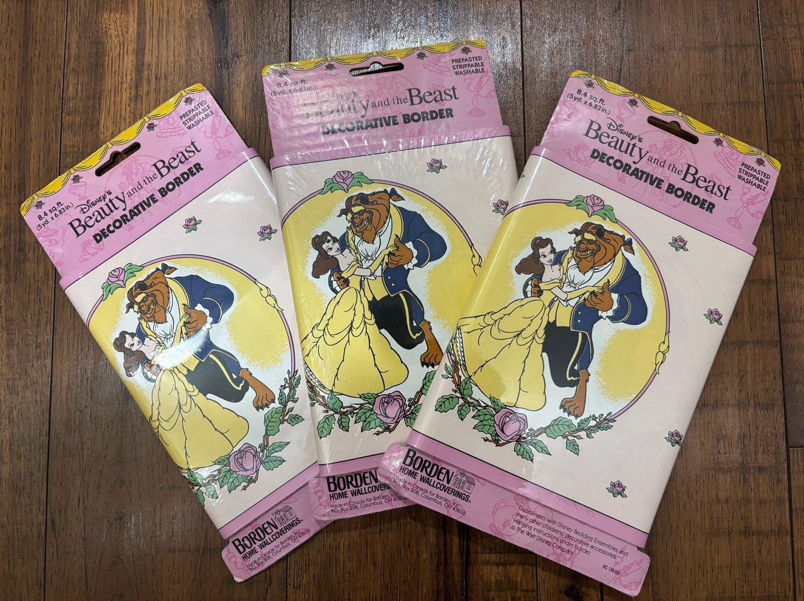 Disney Beauty and the Beast Decorative Border Bundle - Borden Home Wallcoverings