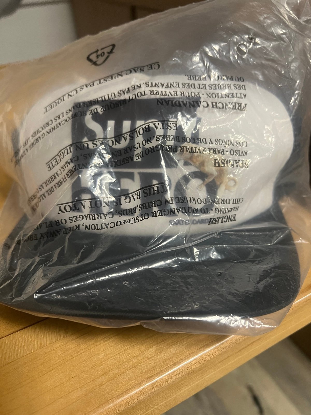 Supreme Antihero mesh back 5-panel Black