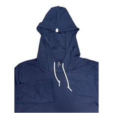 Rhoback Women's Tempo Performance Hoodie Sweatshirt Size XXL Navy Athleisure
