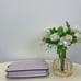Kate Spade Leila Small Flap Pebbled Leather Crossbody Lilac Moon K8284