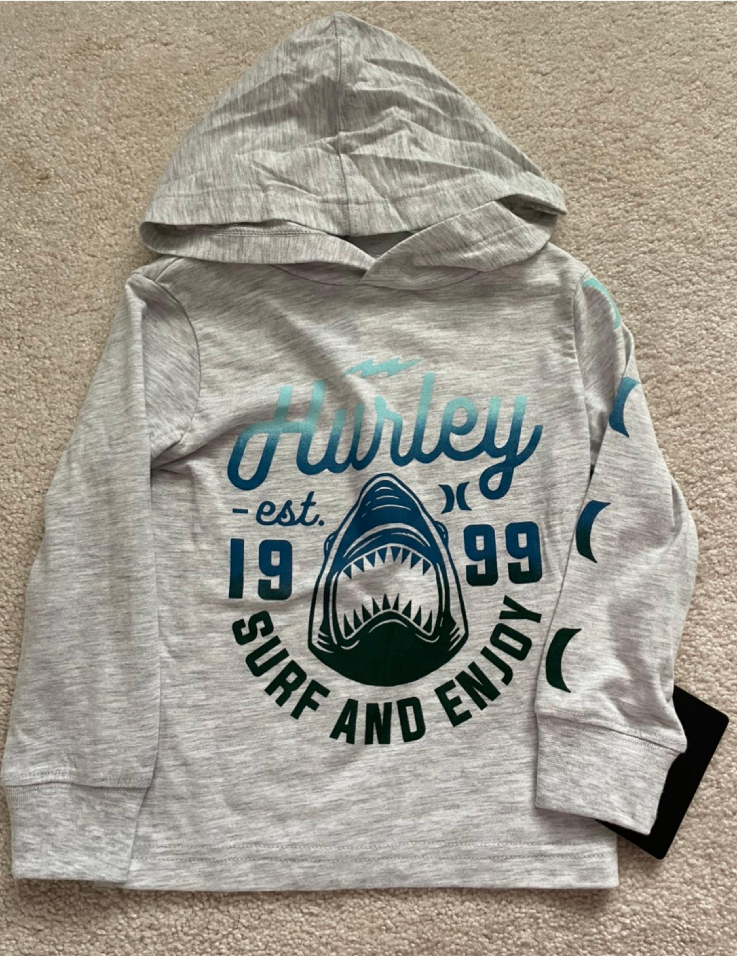 Hurley hooded shirt
