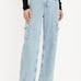 NWT Old Navy Sky-Hi Wide Leg Cargo Jeans Size 12