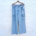 NWT Old Navy Sky-Hi Wide Leg Cargo Jeans Size 12