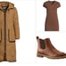 NWT LANDS END Insulated quilted coat THERMOPLUME for women/ GOLDEN PECAN
