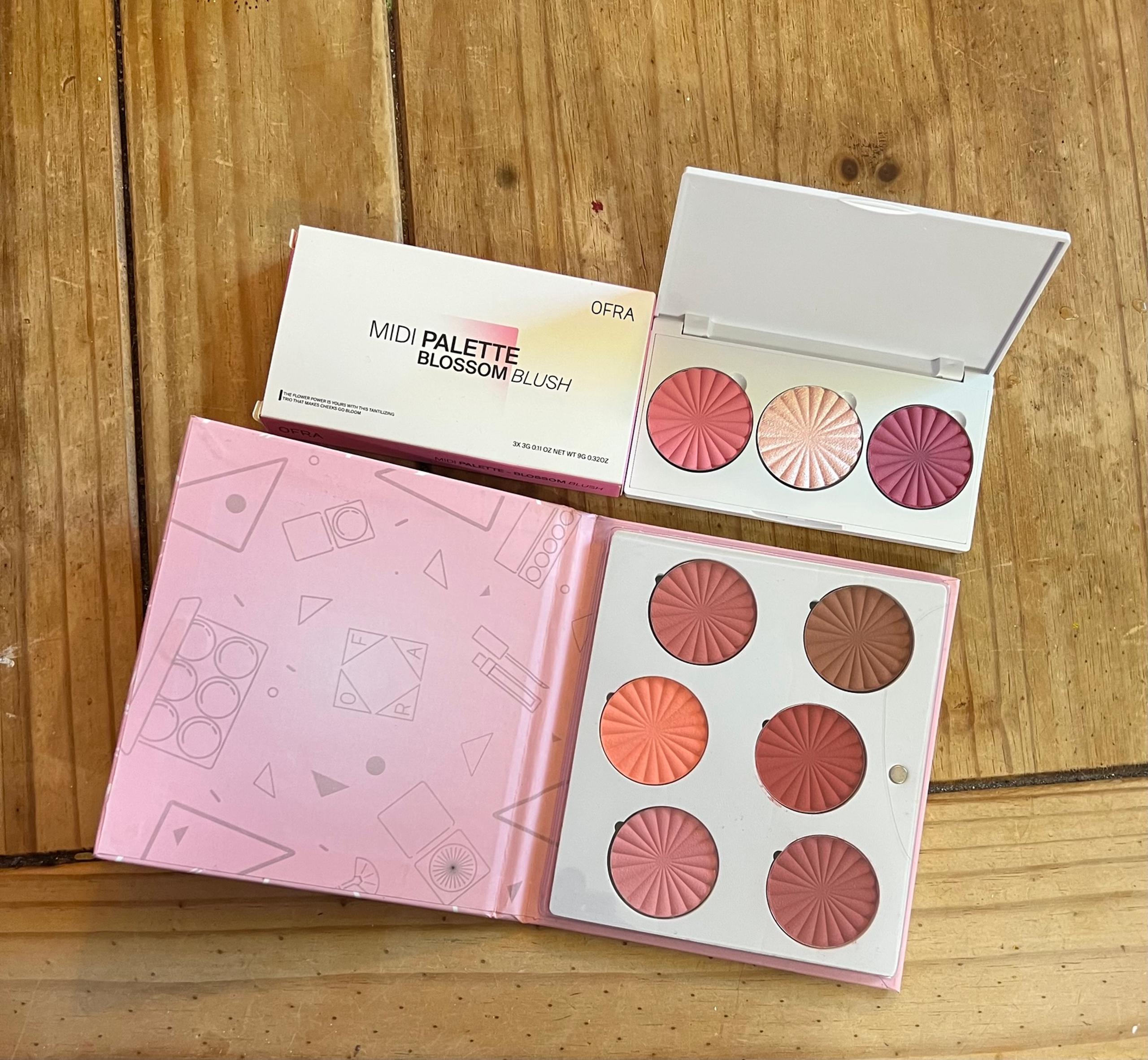 Ofra "Charm Your Cheeks" & Blossom mini mix blush palettes **NEW**