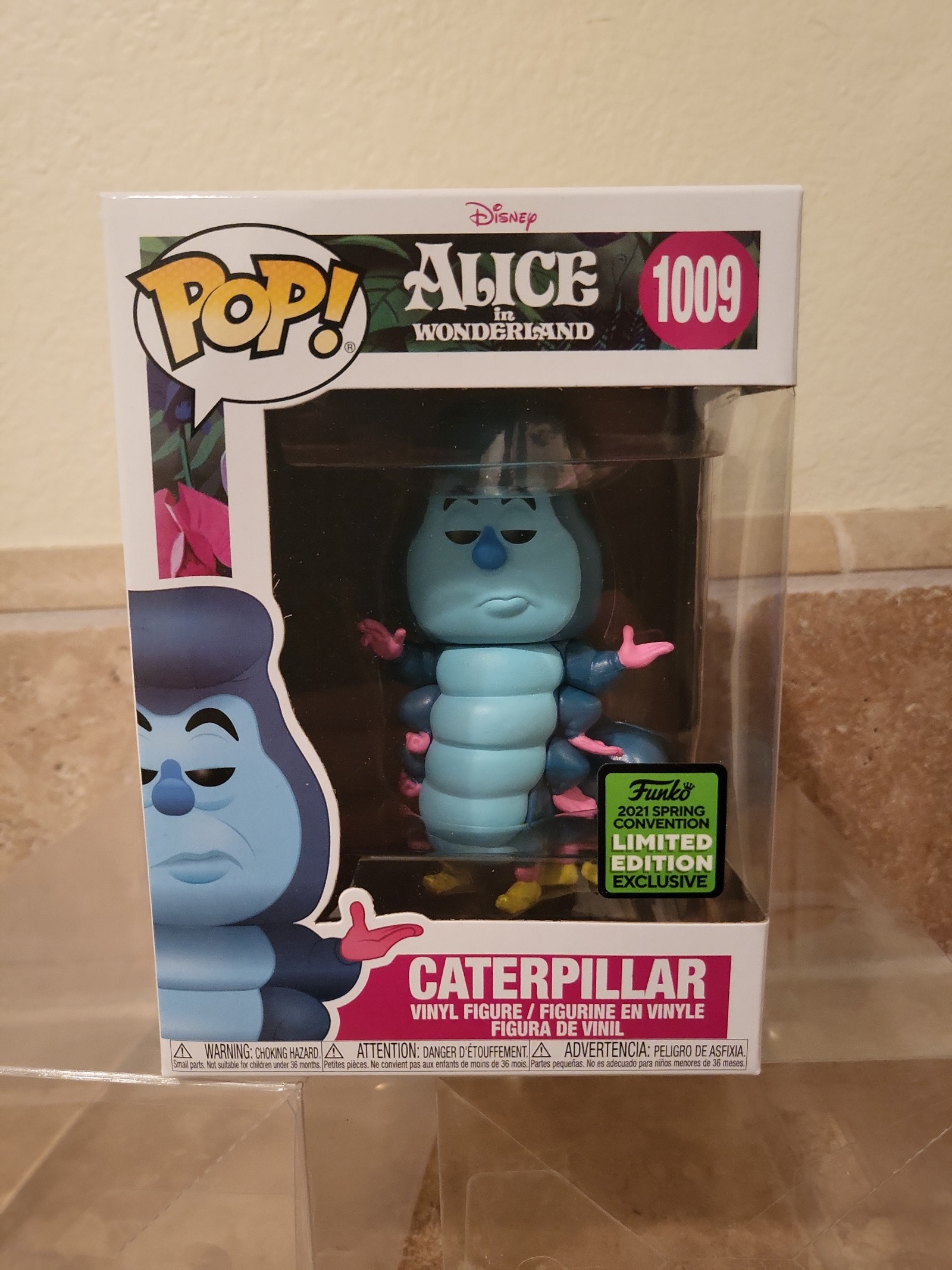 Funko Pop! Alice in Wonderland Caterpillar #1009 ECCC 2021 Spring Exclusive