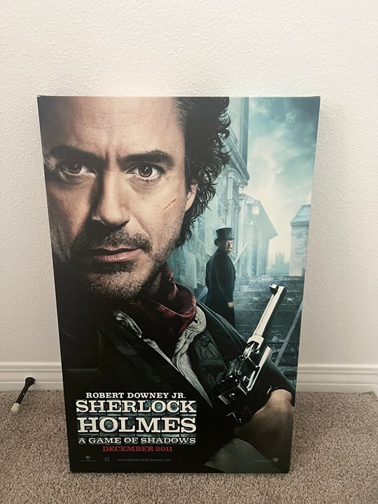 Posterazzi Sherlock Holmes: A Game of Shadows – Canvas Poster