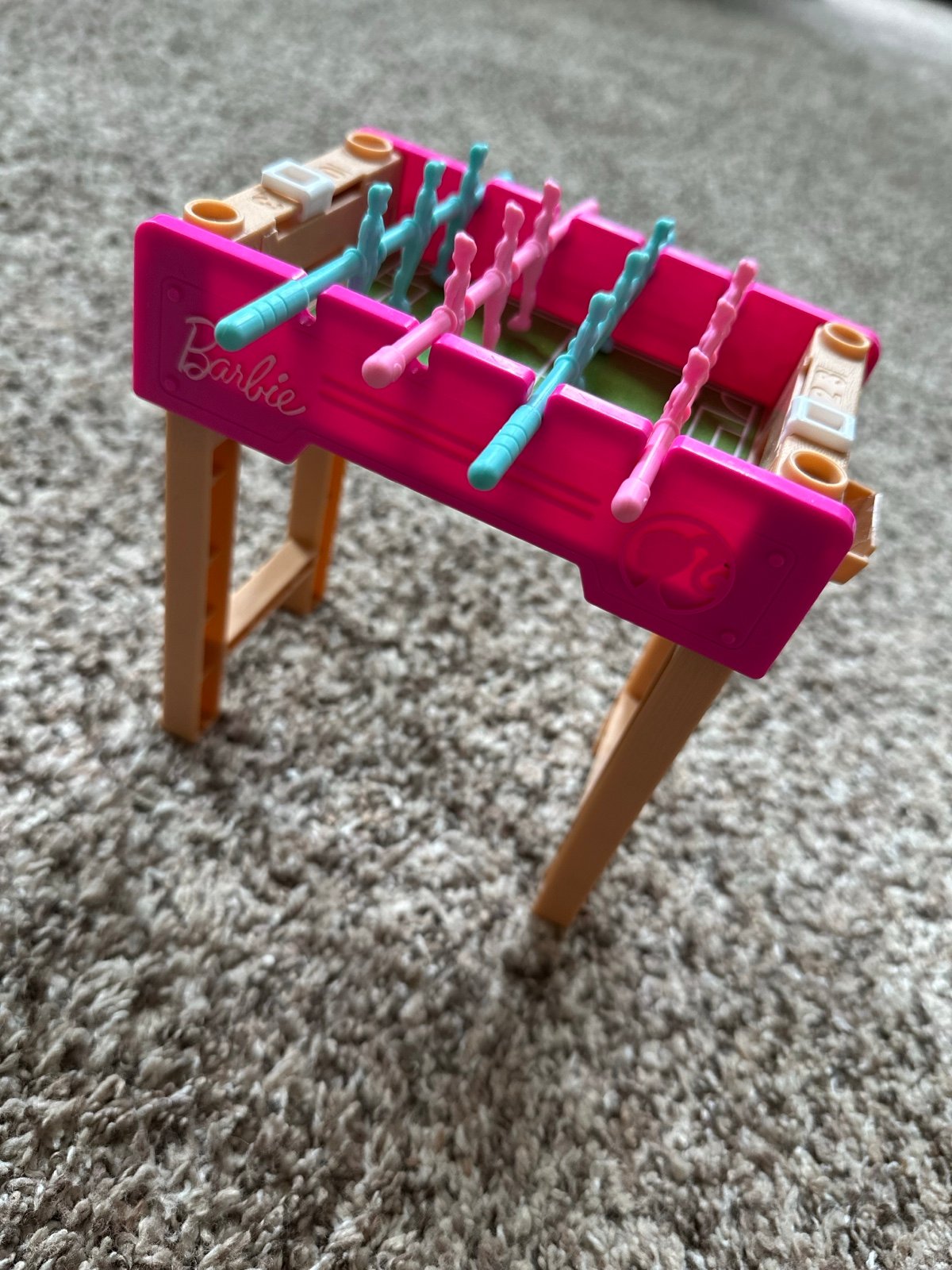 Barbie Foosball Table - no ball