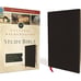 NEW Cultural Backgrounds BLACK Leather NIV STUDY BIBLE