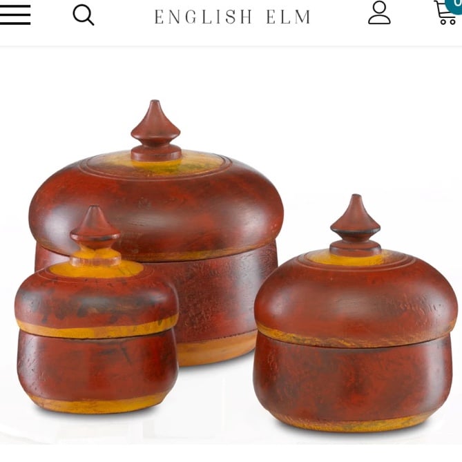 Jaisalmer Box Set of 3 Currey & Company