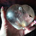 Clear Quartz heart