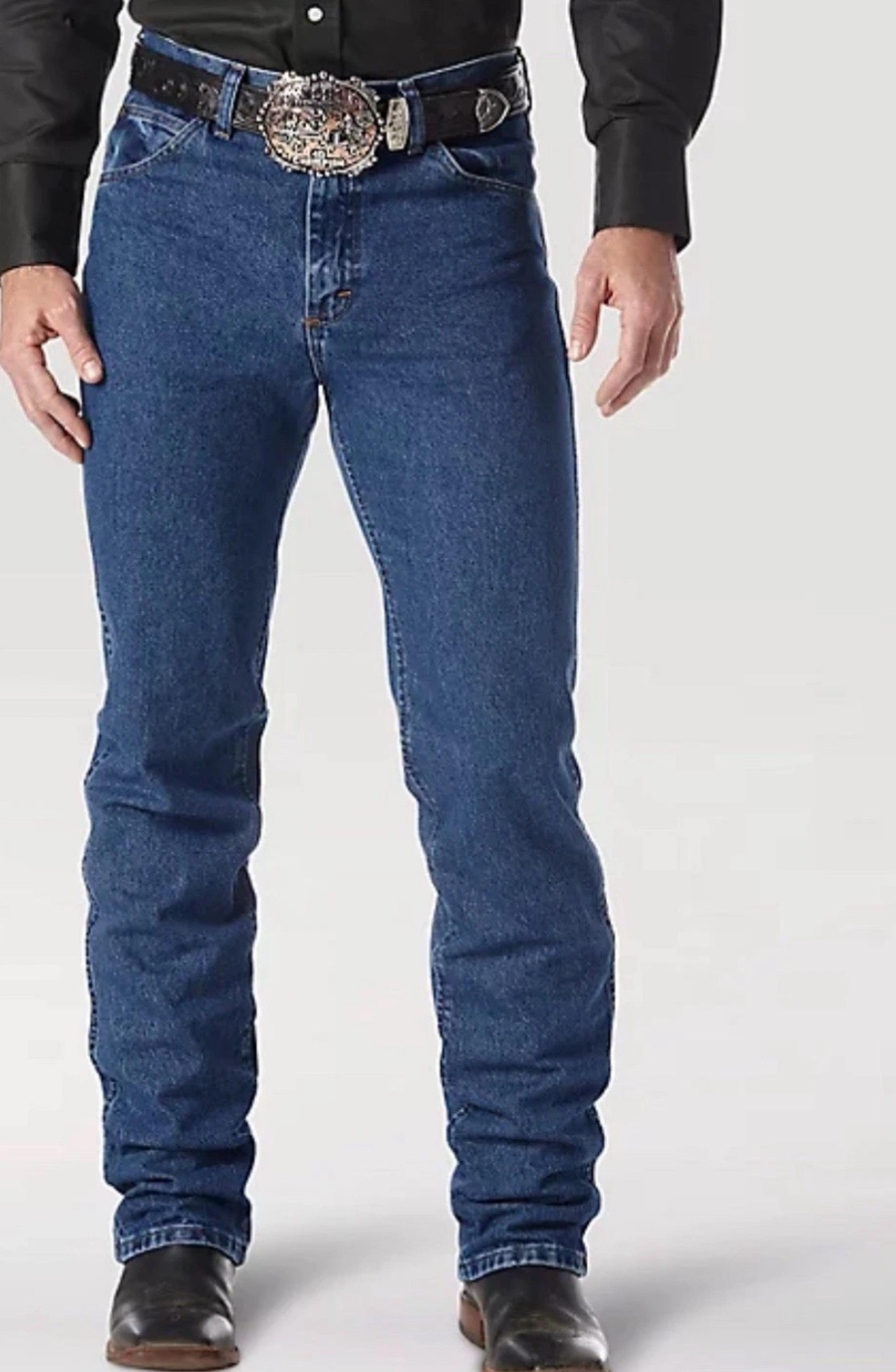 Wrangler Mens Premium Performance Cowboy Cut Slim Fit Jeans!(40x34)New!!