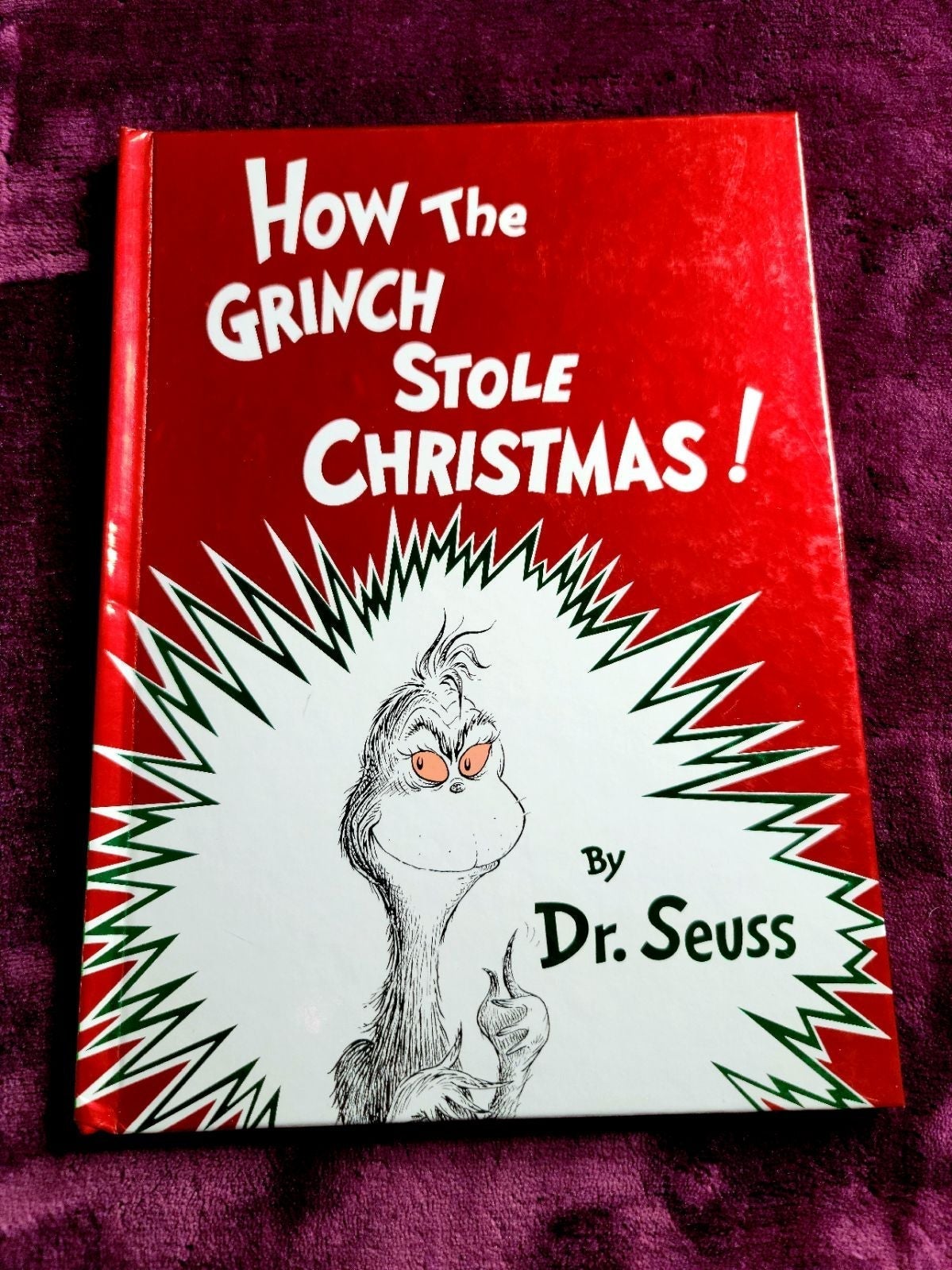 Dr. Seuss How The Grinch Stole Christmas Book *Rare Dr. Seuss Enterprise Gift*