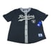 Starter Las Vegas Raiders Baseball Style Jersey Men's Sz M Black Button Up Shirt