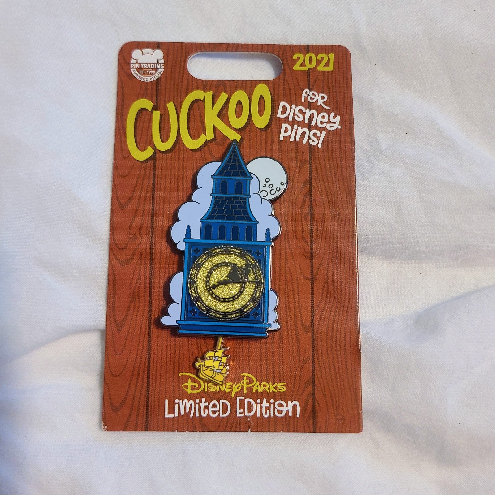 Cuckoo for Disney Pins 2021 Peter Pan Clock LE