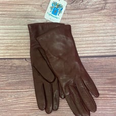 PORTOLANO Leather Cashmere Gloves