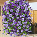 Artificial Faux Hanging Flowers Plants Baskets for Outdoor Spring Summer Decorat