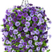 Artificial Faux Hanging Flowers Plants Baskets for Outdoor Spring Summer Decorat