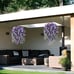 Artificial Faux Hanging Flowers Plants Baskets for Outdoor Spring Summer Decorat
