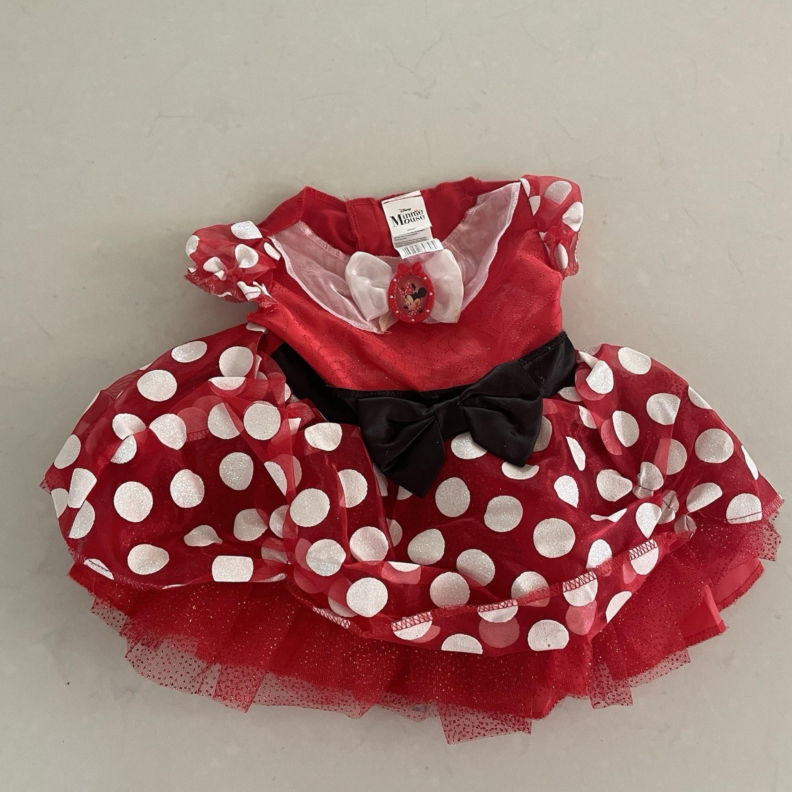 MINNIE MOUSE Halloween Costume 2T Dress No Eats