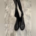 NEW Stuart Weitzman black leather Reserve block heel 5050 boots