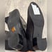 NEW Stuart Weitzman black leather Reserve block heel 5050 boots