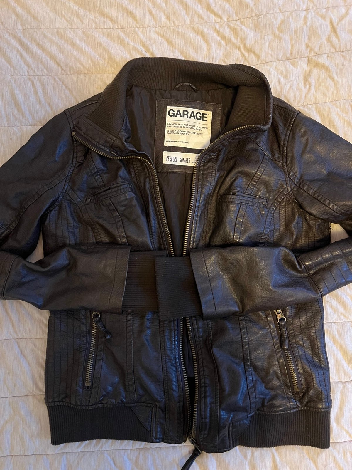 Garage Leather Motorcycle Coats Jackets Mercari