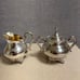 Reed & Barton Regent Creamer and Sugar Silverplate Set 5600