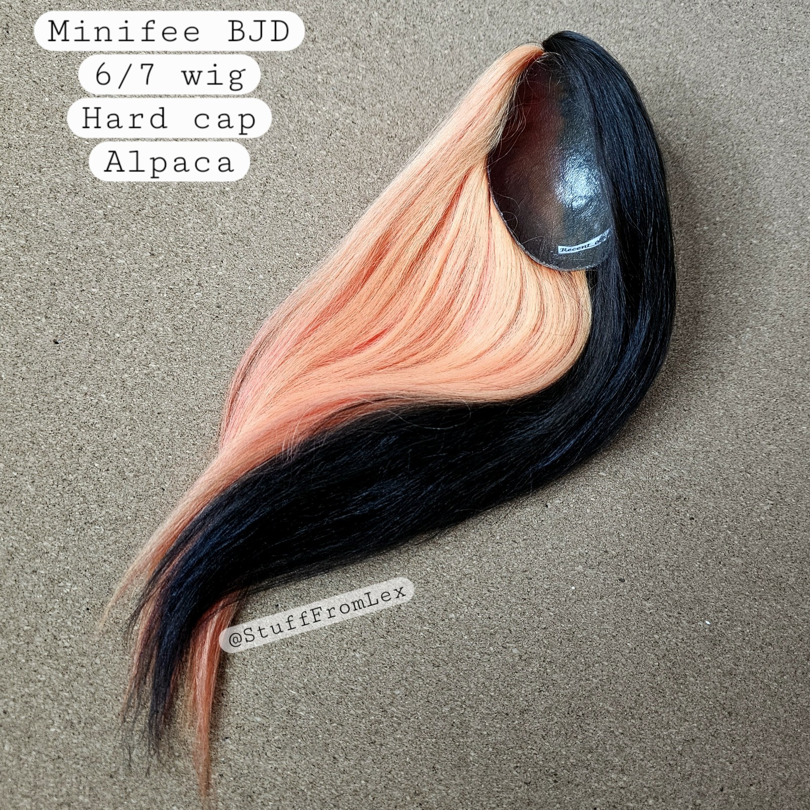 Fairyland Minifee BJD Hard Cap Alpaca Wig (6/7)