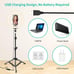 10 inch ring light with Tripod stand