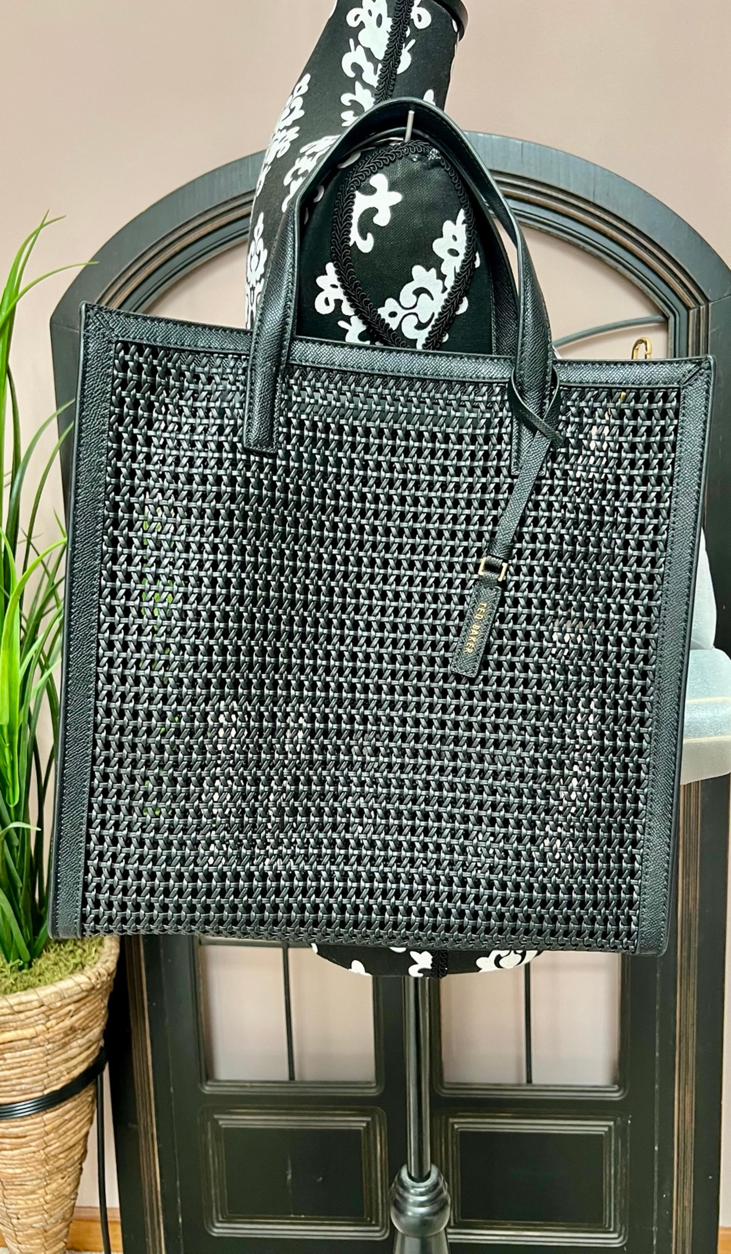 TED BAKER London Flo June Openwork Braided Tote Bag
