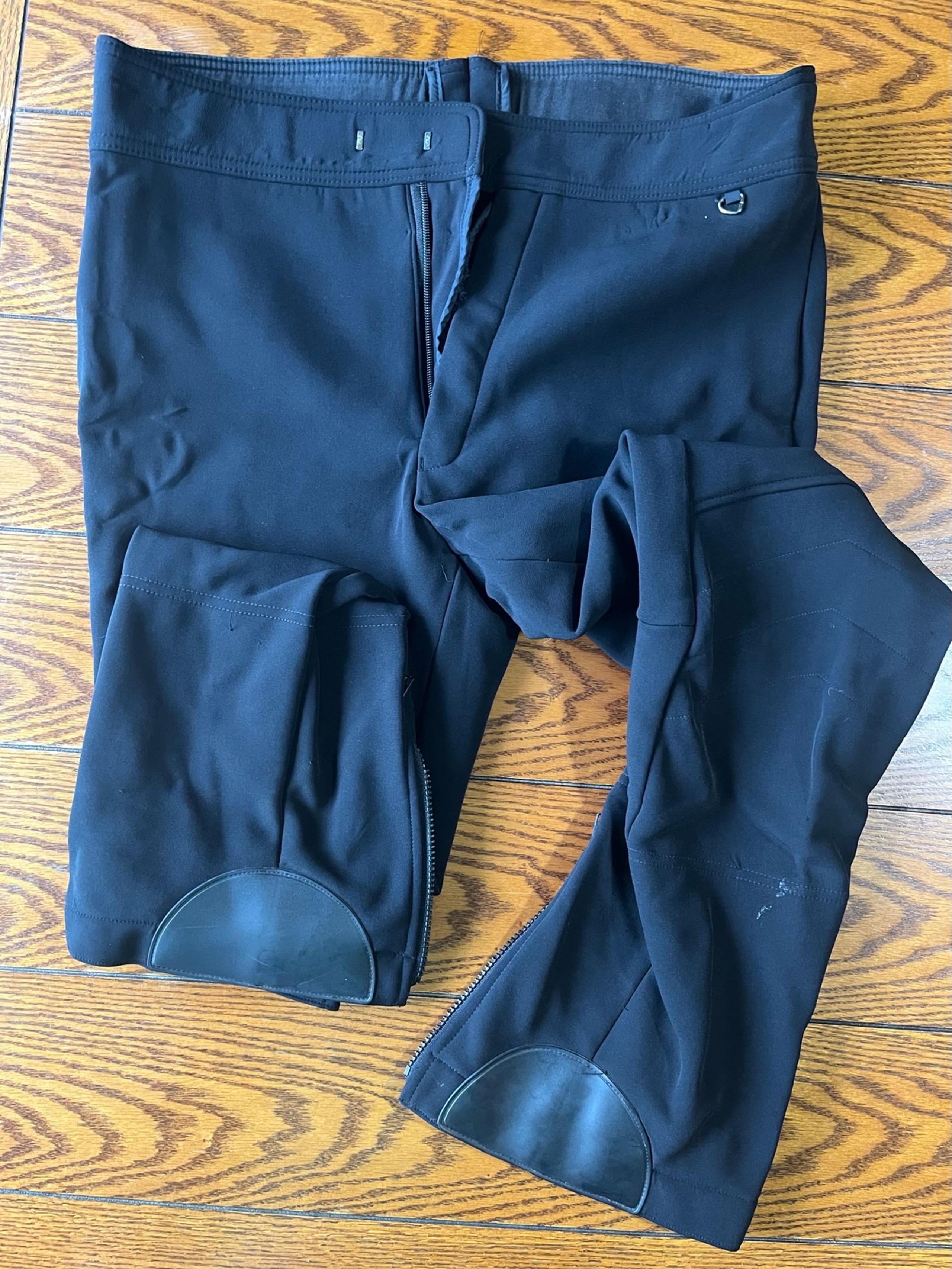 Schoeller Ski Snow Pants Black Mens 36 Regular Swiss Textiles