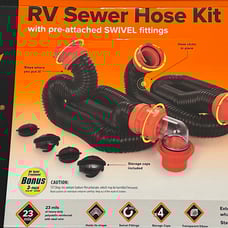 Camco RhinoFLEX 20' Camper/RV Sewer Hose Kit