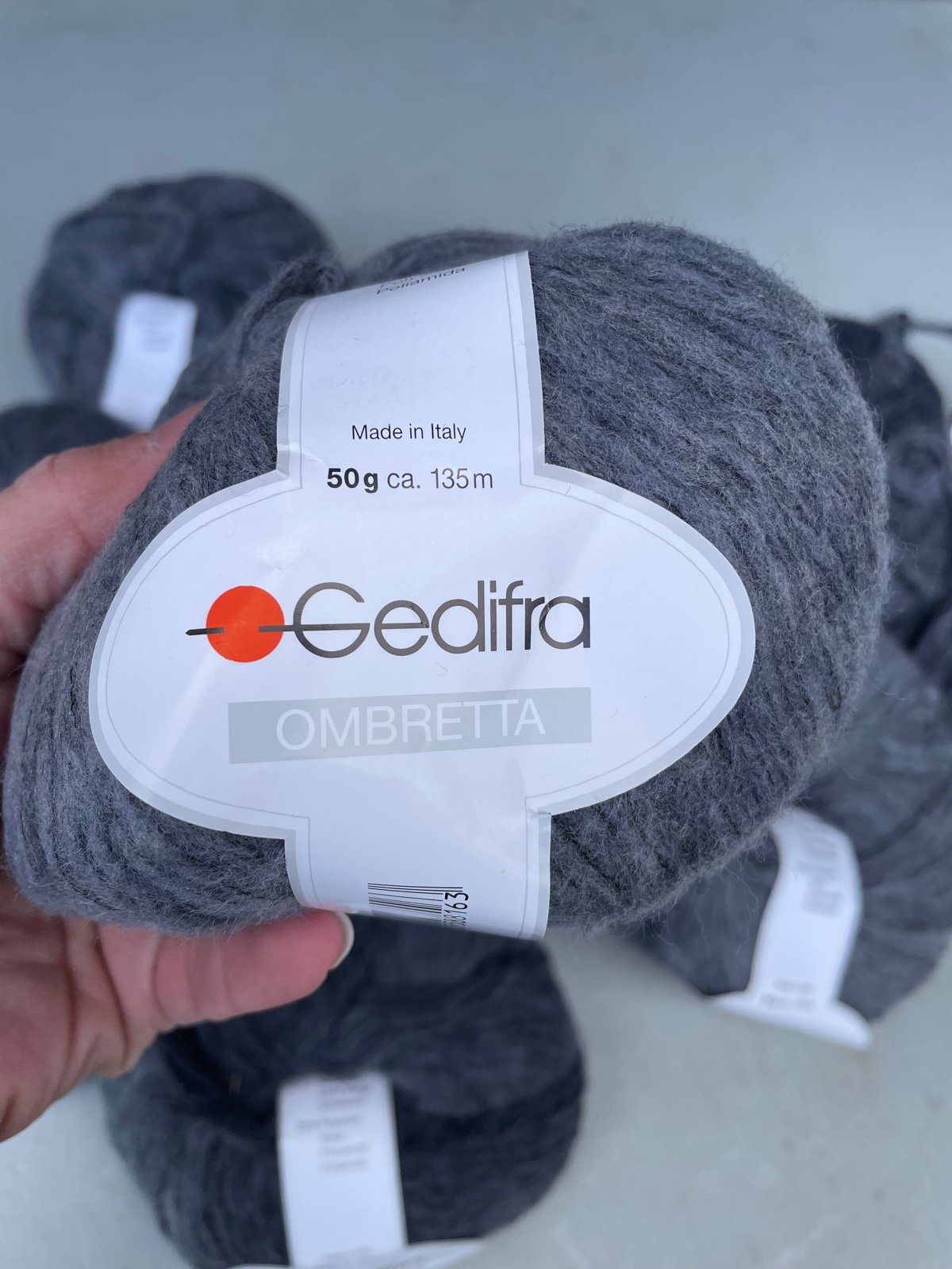 Gedifra Ombretta - lot of 8 skeins