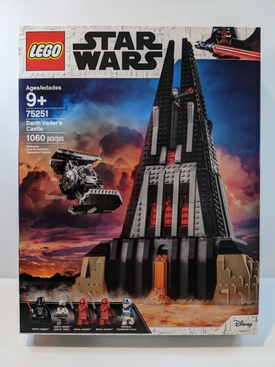 LEGO Star Wars 75251: Darth Vader's Castle - 1060 Pcs - New. Sealed. Retired.