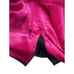Kate Spade Skirt the Rules Black Paperbag Skirt Pockets Hot Pink Lining Knee Len
