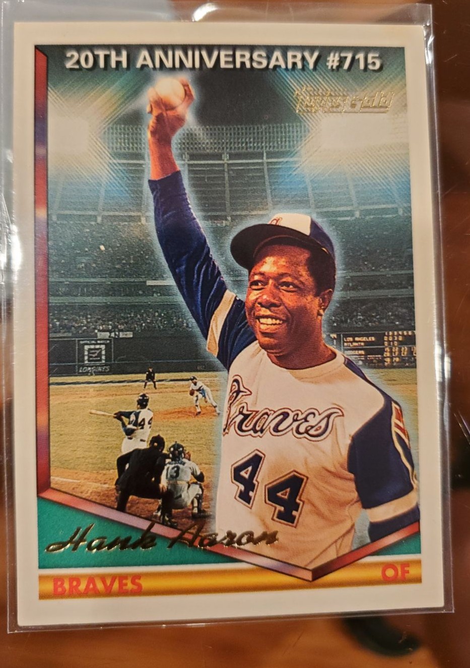 1994 Topps Gold Hank Aaron Card