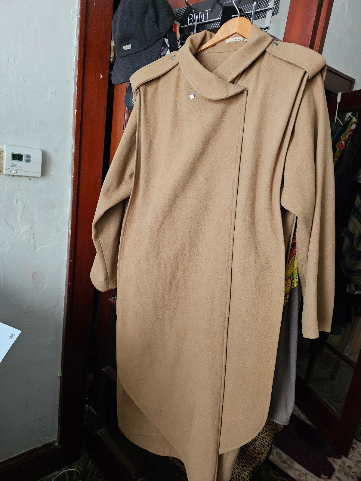burberry vintage coat 40