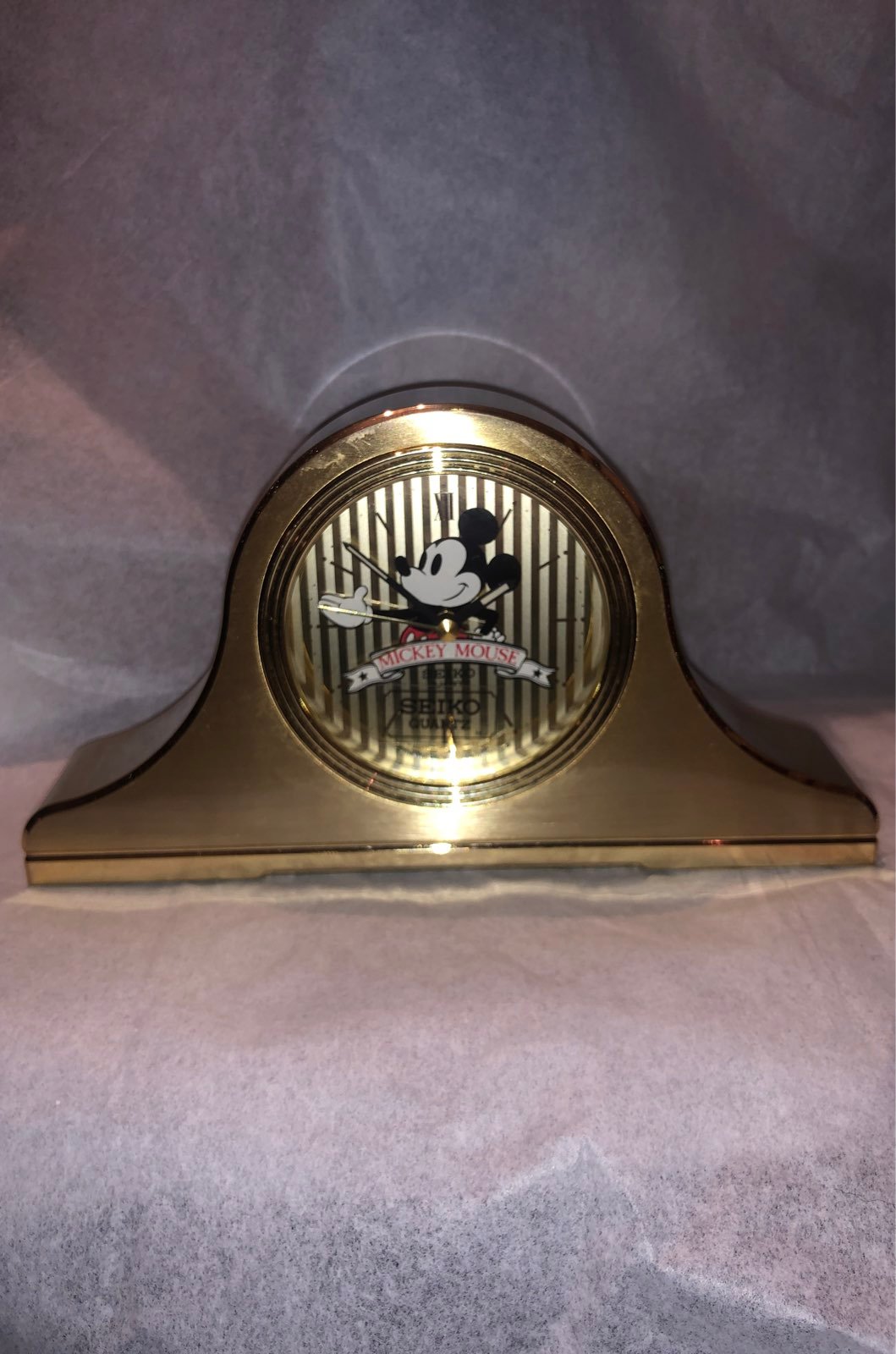 Mickey Mouse Seiko Quartz Mantel Clock