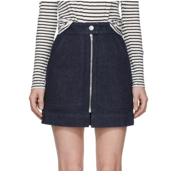 Isabel Marant - Denim Penelope Skirt - Navy - Size 36