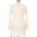 NWT Reformation Cream Karah Tie Front Dress Size Medium NEW