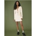 NWT Reformation Cream Karah Tie Front Dress Size Medium NEW