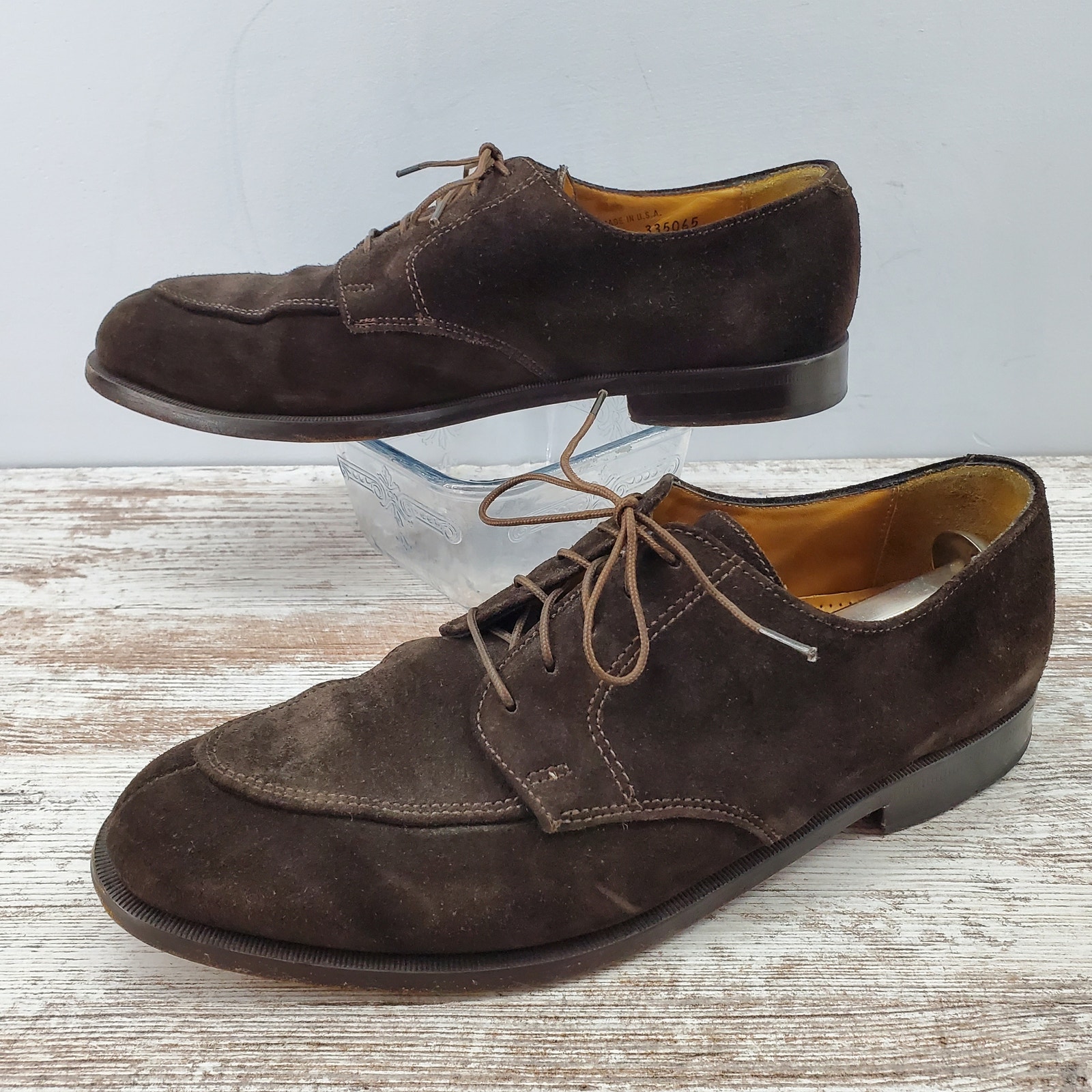 Cole Haan Green Label Split Toe Suede Leather 9