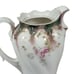 ANTIQUE RS PRUSSIA CHOCOLATE POT W/O LID 8.75 Pink Roses Old Fashioned Marked